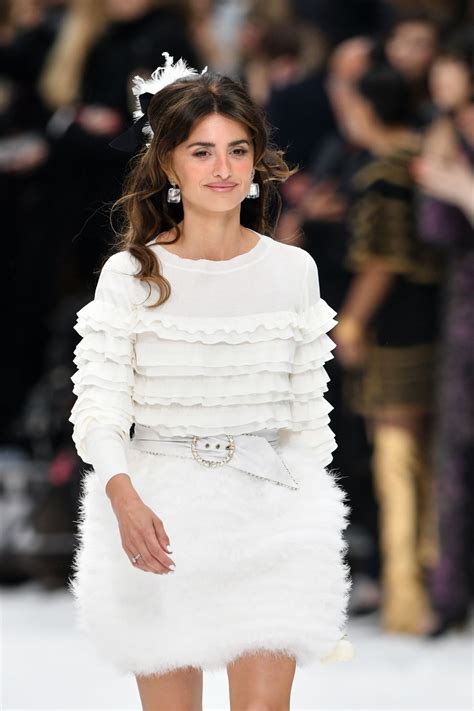 penelope cruz chanel catwalk|penelope cruz chanel.